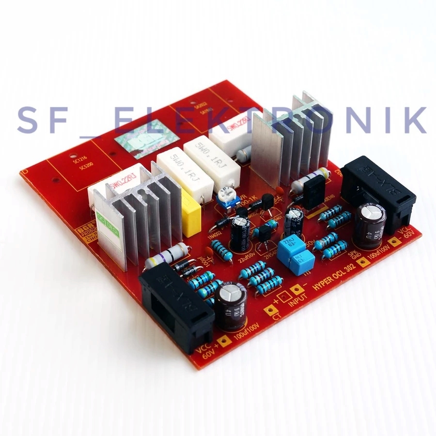 Kit Power Amplifier Driver Hyper OCL 500Watt Mono