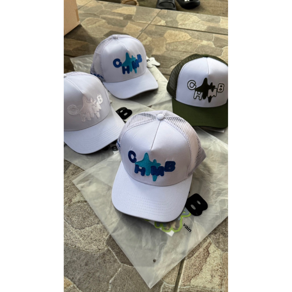 Trucker Hat Chambredelavain | Topi CHMB | Trucker Hat | Original stock Fairgooood.co