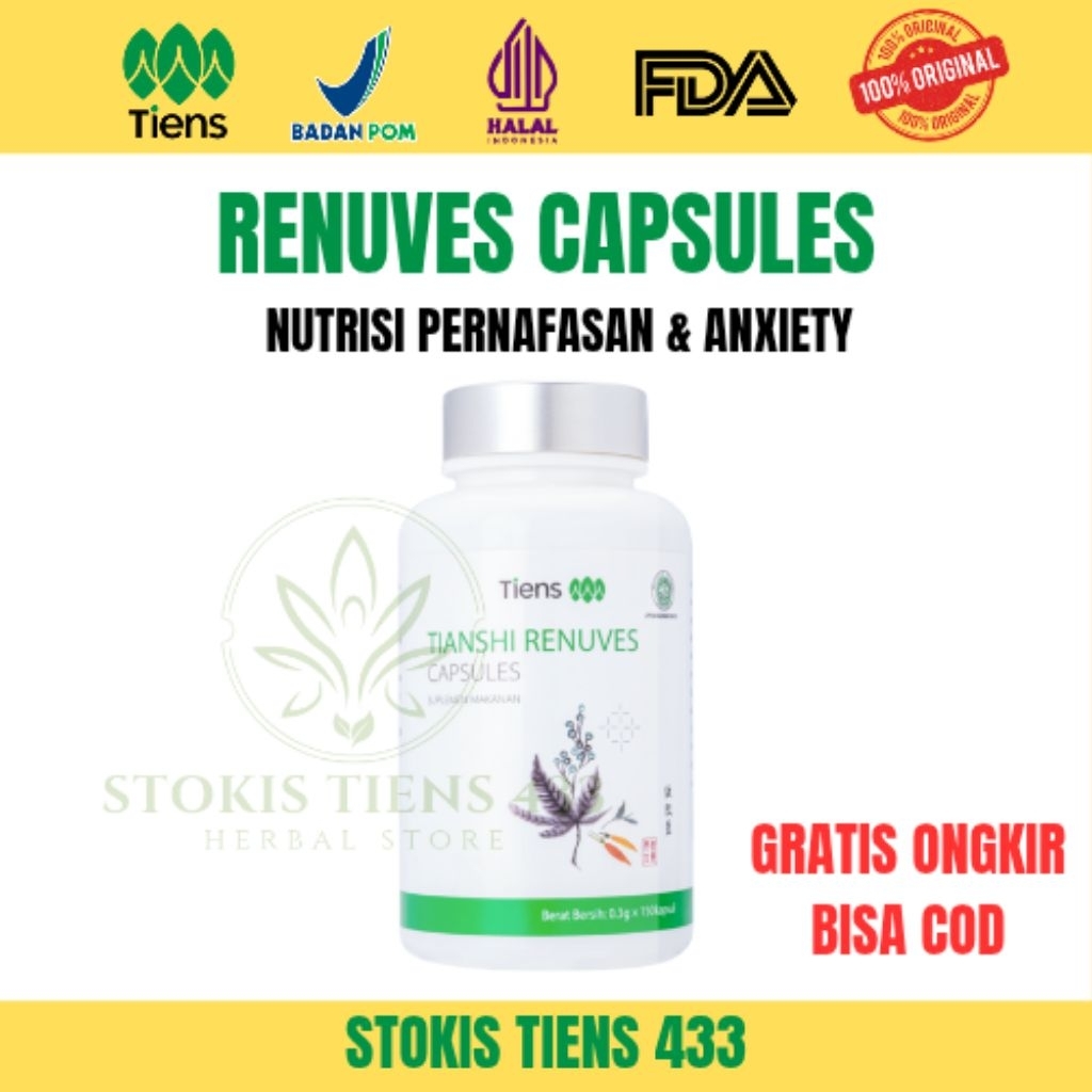 Viral Tiens Tianshi Renuves Capsules