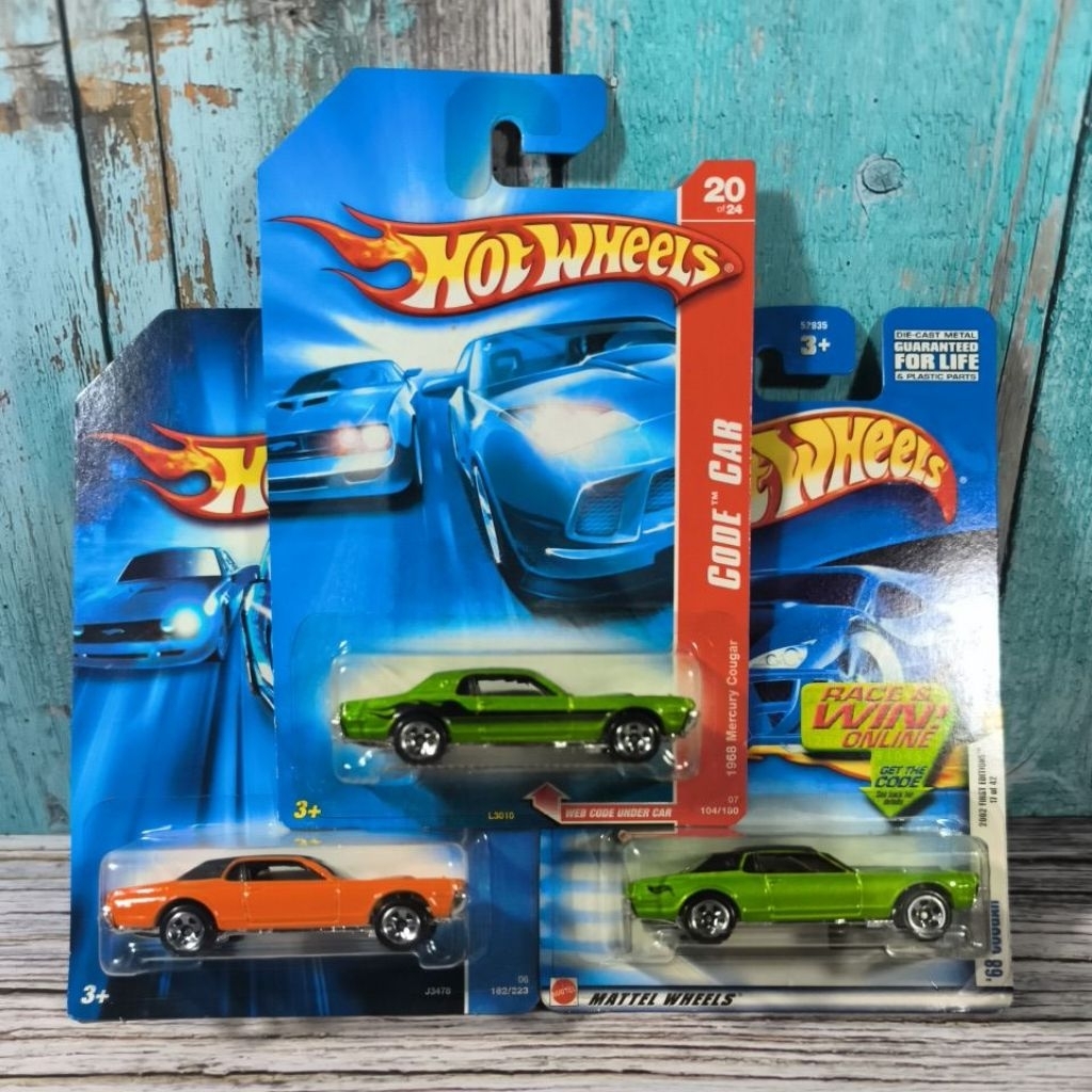 Hot Wheels 68 Mercury Cougar