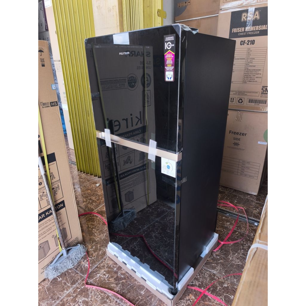kulkas Polytron 23MNX kulkas Polytron 2 pintu non salju
