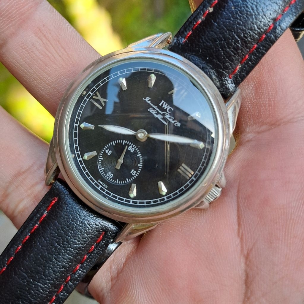 Jam iwc automatic subsecond langka