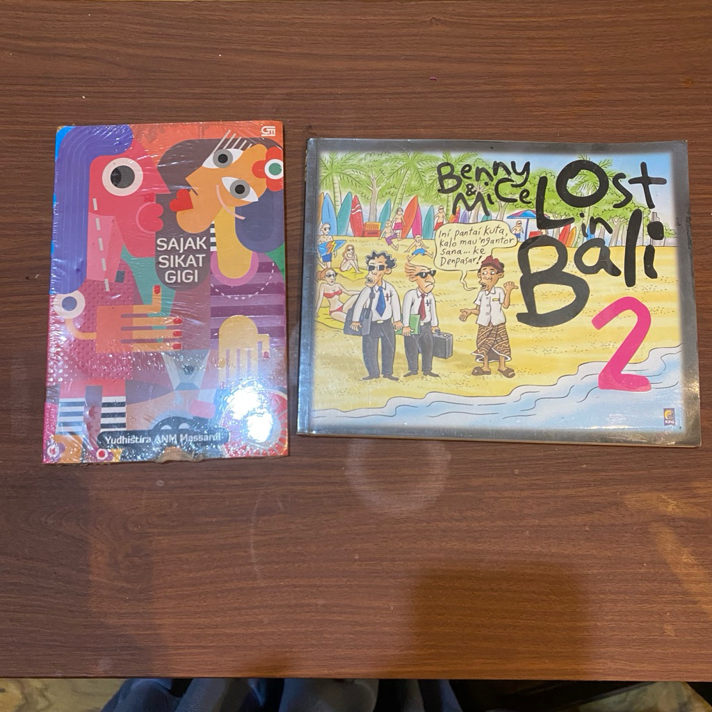 Buku anak anak sajak sikat gigi - Benny mice lost in bali