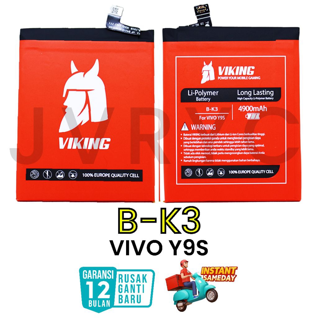 VIKING Baterai Vivo S1 Pro / Y9s B-K3