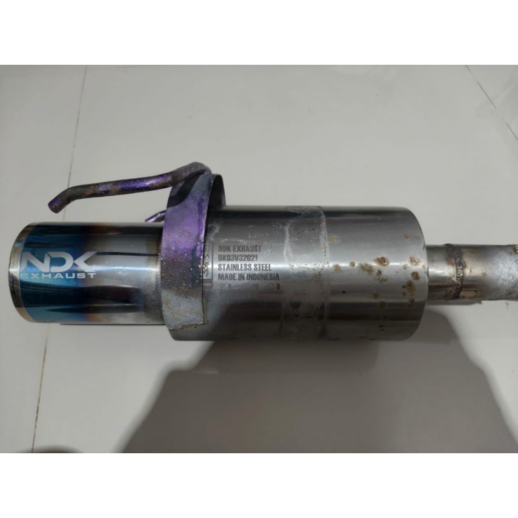 kenalpot NDK brio