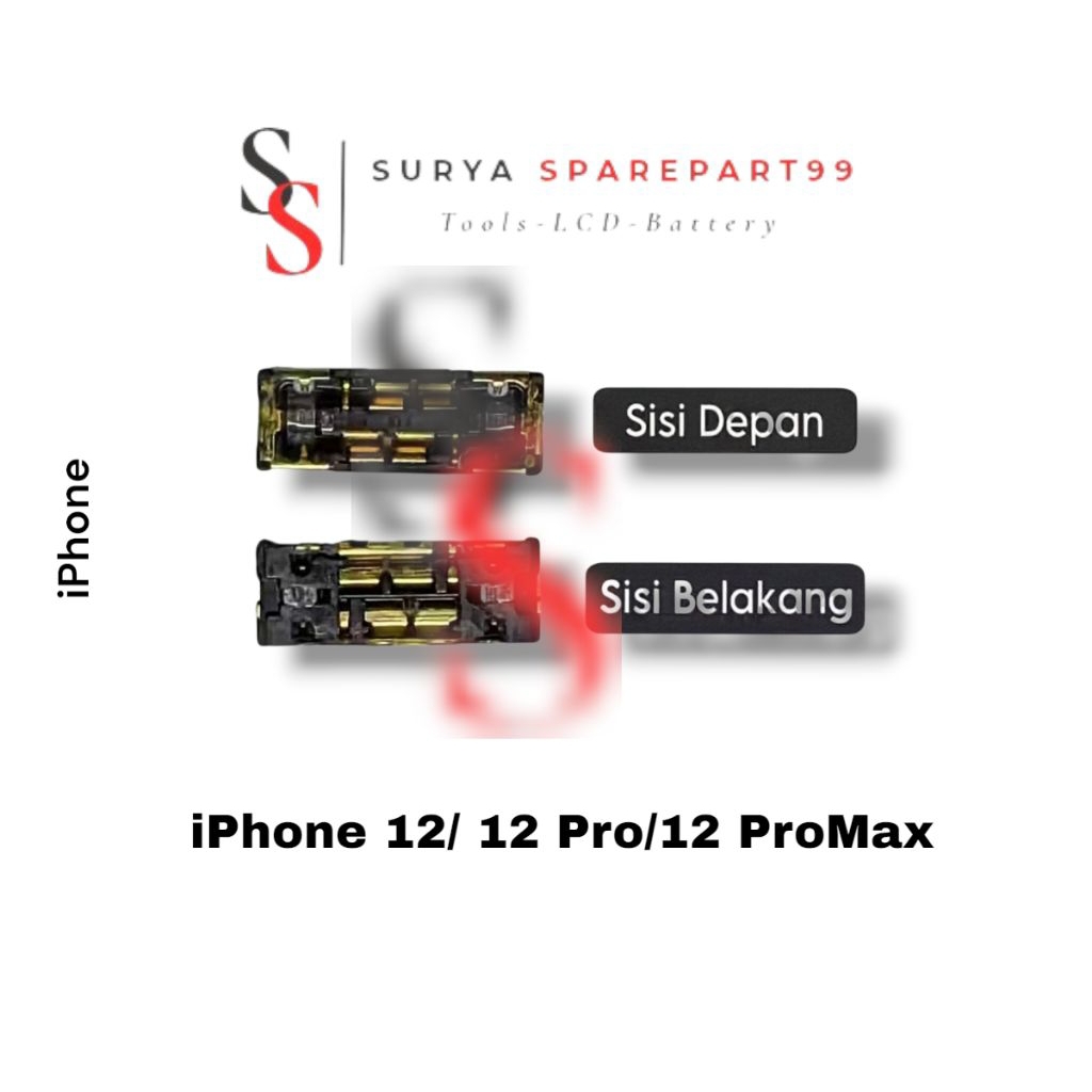 KONEKTOR BATERAI iPhone 12/12Pro/12 ProMax ORIGINAL