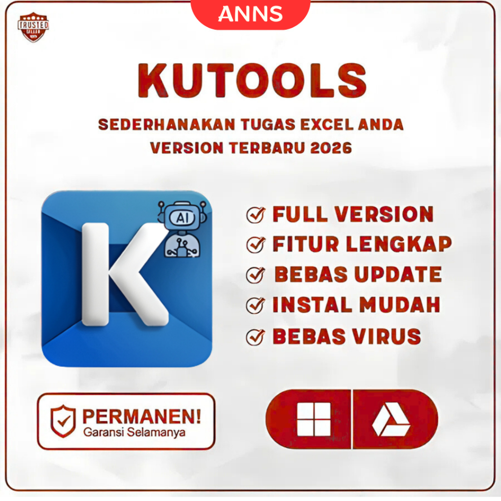 Kutools 2026 For Word / Excel / Outlook Full Version Original Lifetime + Panduan Instalasi (WIN)