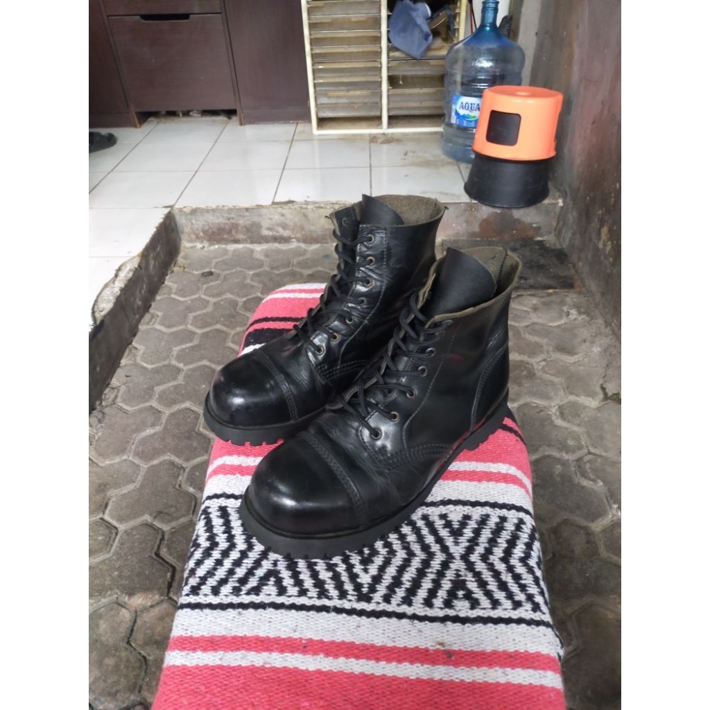 Sepatu Boot Boots & Braces SteelToe made in England size 43 (underground shoes)