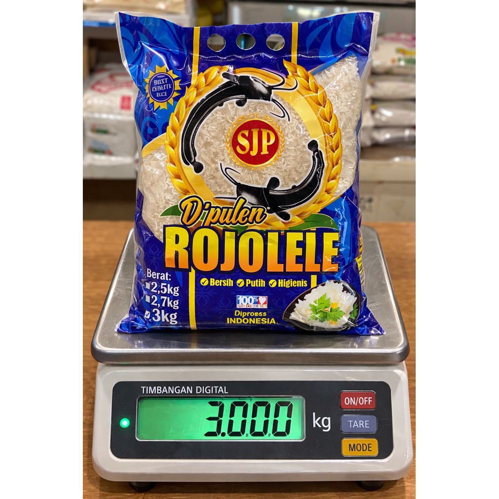 Beras 3kg Rojo Lele