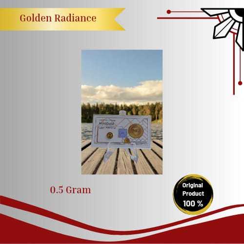 Emas MiniGold 0.5 Gram Logam Mulia,Garansi Uang Kembali Include Sertifikat
