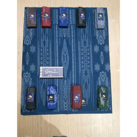 Grosir 10 Pcs - Sarung Sari Kembang Warna