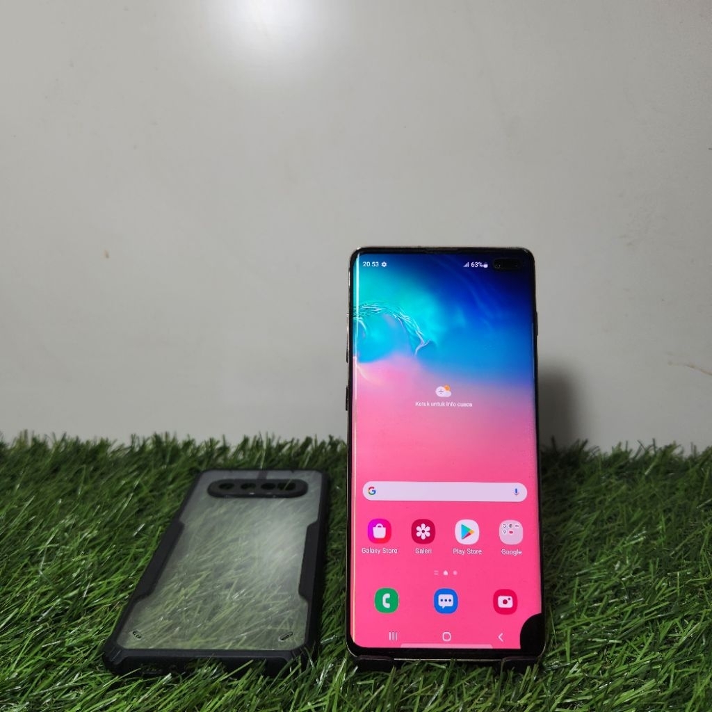 Samsung S10 PLUS 12/1TB RESMI SEIN SECOND MURAH