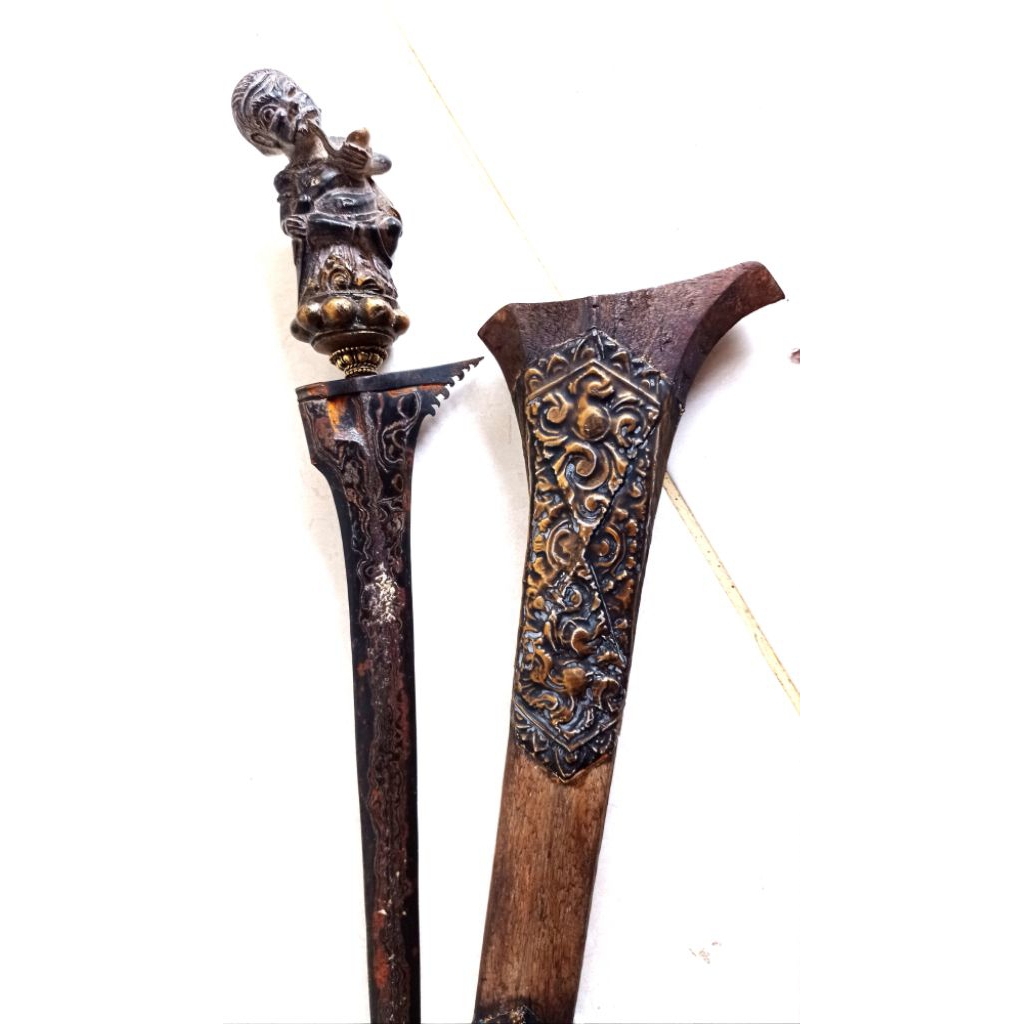 keris Bali dapur Tulakan bilah 28cm