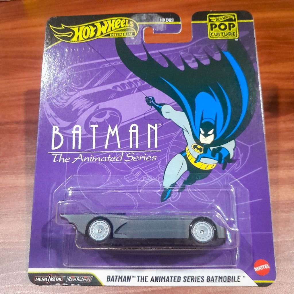 HOT WHEELS PREMIUM Batman The Animated Series Batmobile - Black
