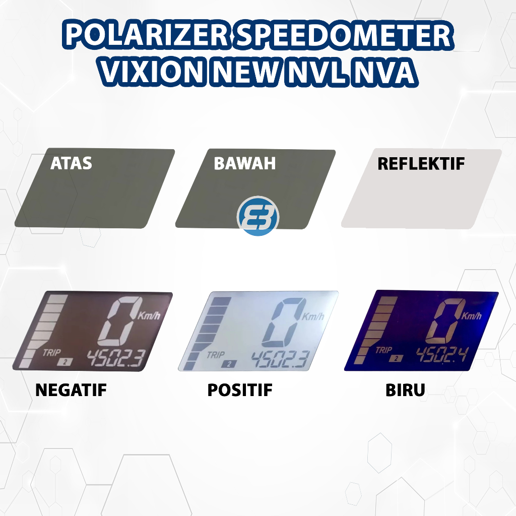 1Set Polaris Polarizer LCD Speedometer Vixion New NVL NVA