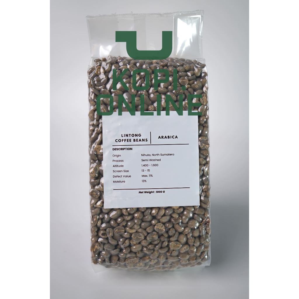 Kopi Arabika Lintong Green bean