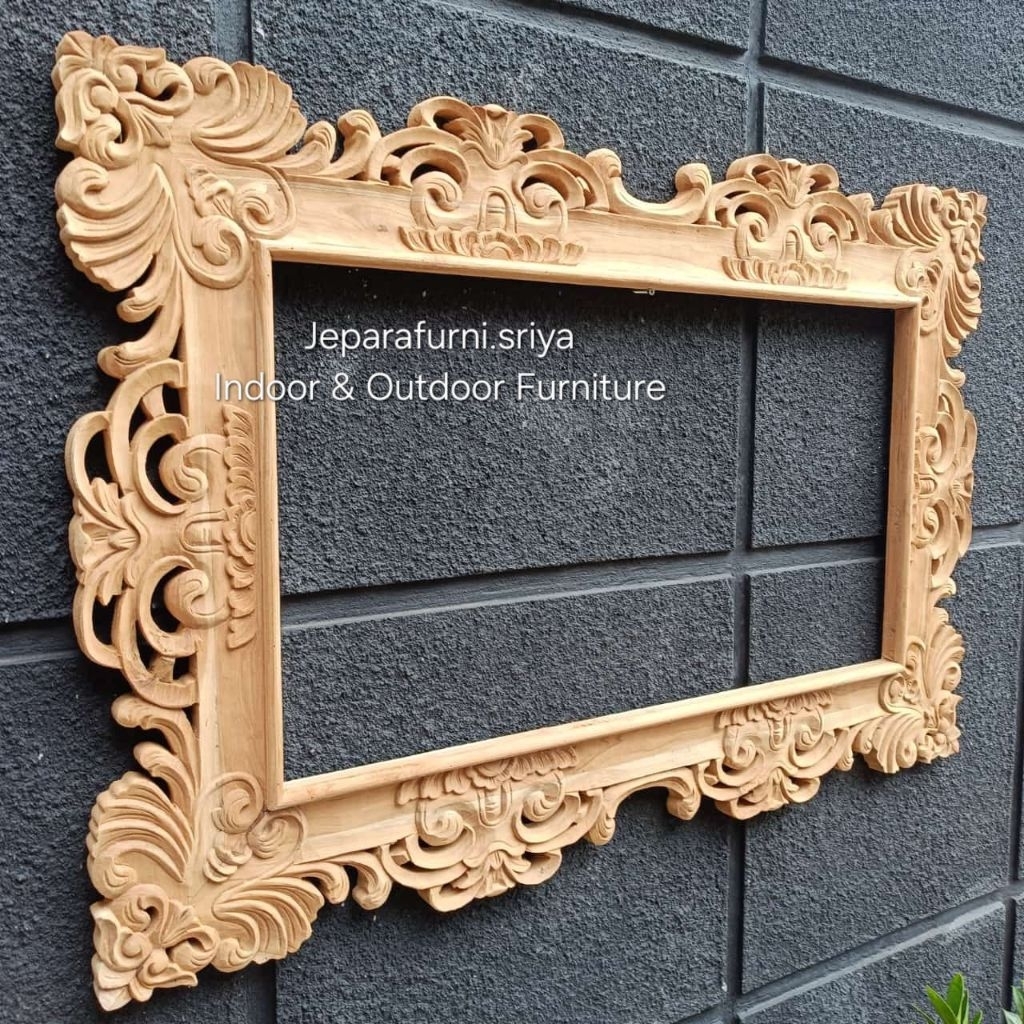 Cermin Ukir Jati Jepara