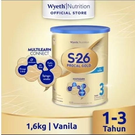 SUSU S26 S-26 PROCAL GOLD TAHAP 3 1600GR