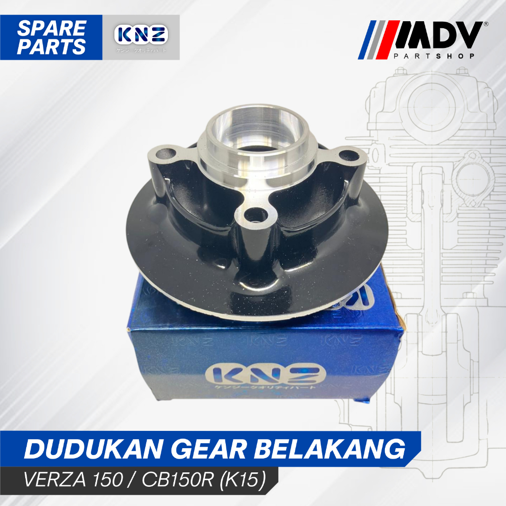 DUDUKAN GEAR BELAKANG VERZA / CB150R (KNZ)