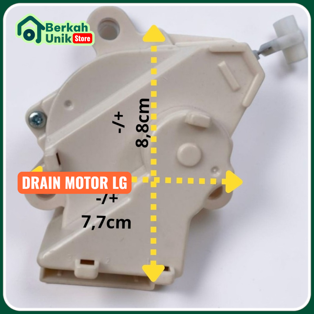 Drain Motor LG Mesin Cuci Otomatis 1 Tabung Motor Penarik Pembuangan Air LG Sparepart High Quality