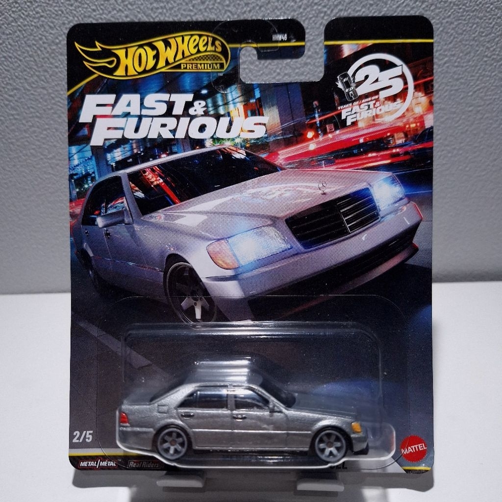 Hotwheels Premium Fast & Furious Mercedes-Benz 500 SEL