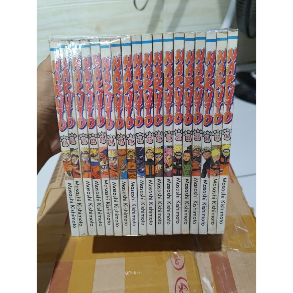 KOMIK NARUTO FULLSET 1-72 TAMAT