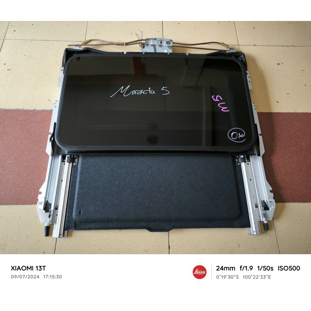 sunroof original Mazda5 copotan eks Singapore