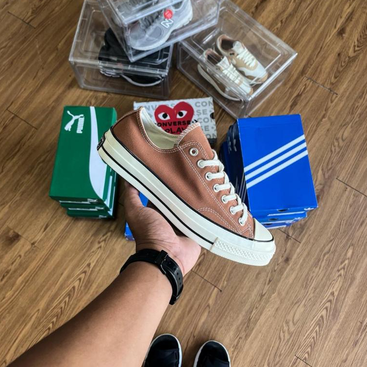 ORIGINAL BNIB Converse Chuck 70s Ox Mineral Clay Egret