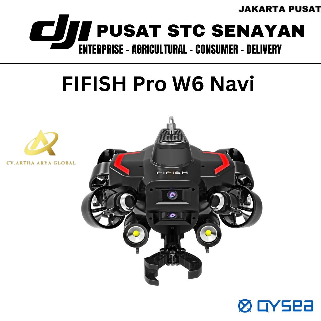 Qysea – FIFISH Pro W6 Navi