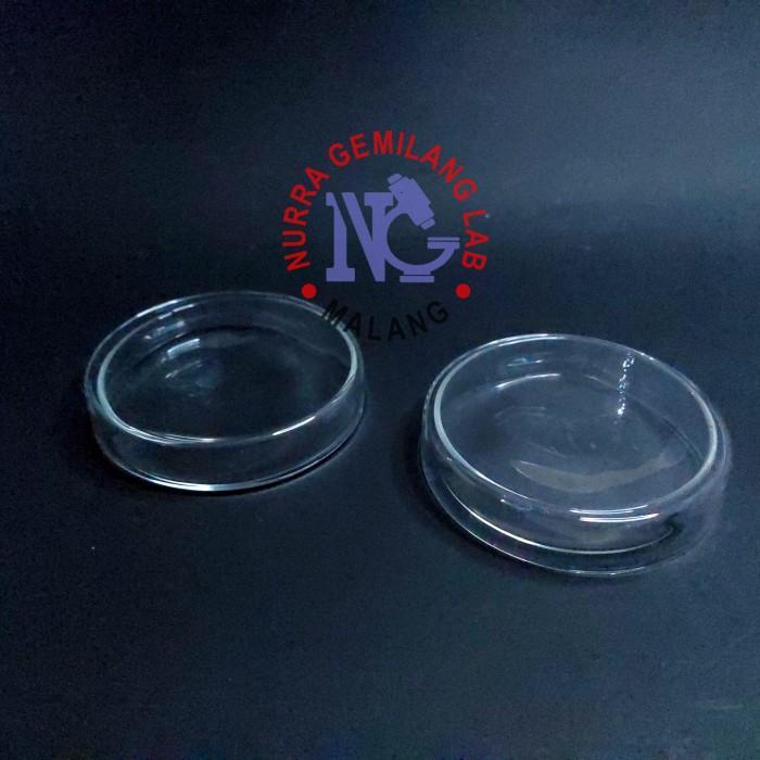 Cawan Petri / Petridish kaca One Lab