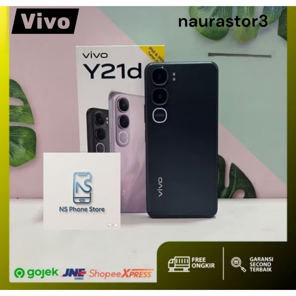 Vivo Y21d 4GB/128GB Second Original