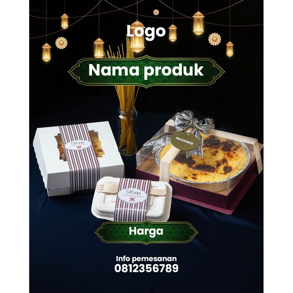 Template Story Open Order Lebaran Canva Editable | Template Jualan Online | Template Promo Instagram