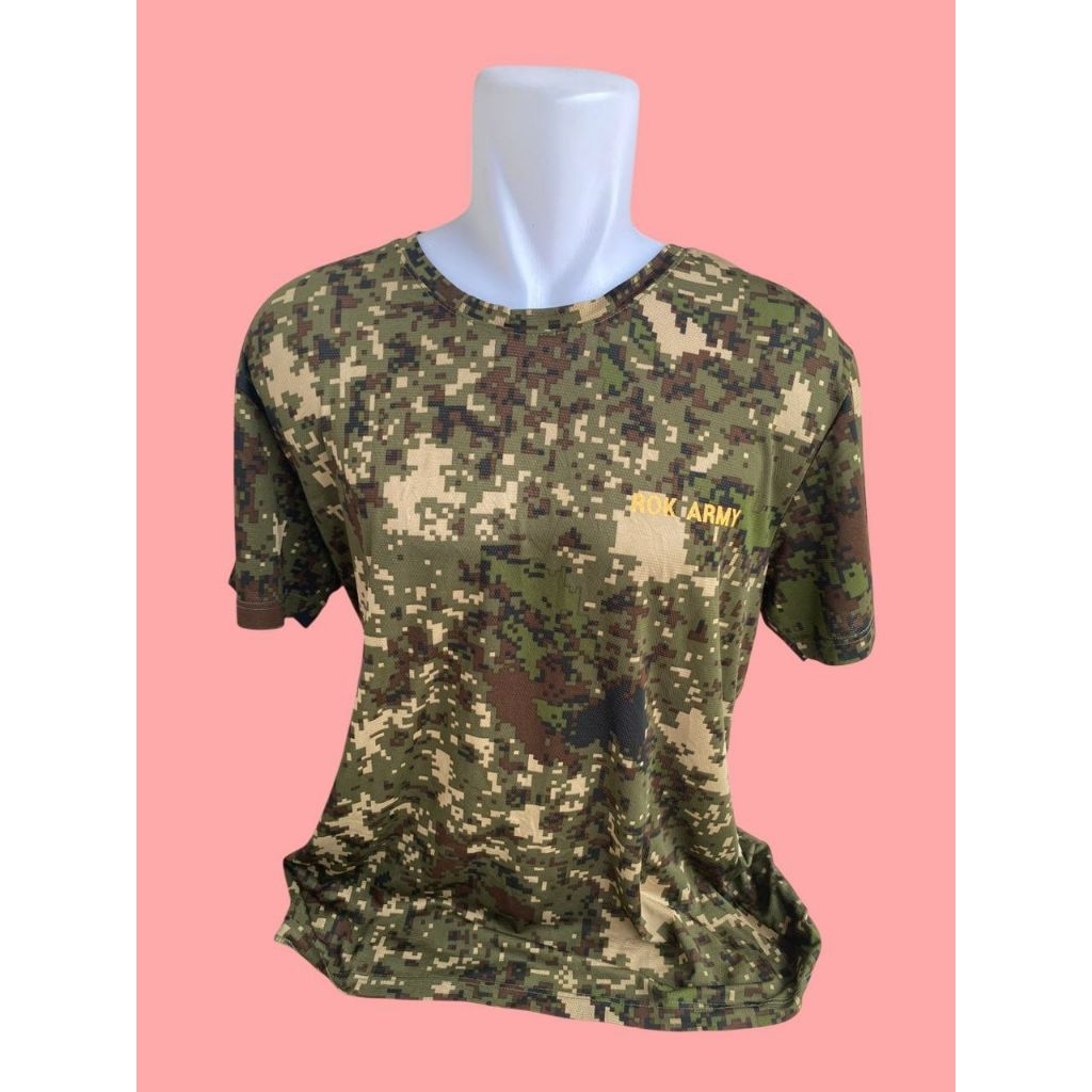 Kaos Camo Loreng Digital Granit Roka Republik Of Korea Army Tentara Korea Selatan Jumbo Like New (34