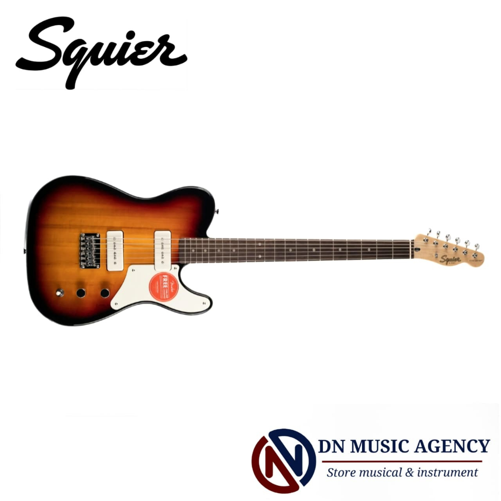 Gitar Squier Paranormal Series Baritone Cabronita Telecaster 3 Tone Original