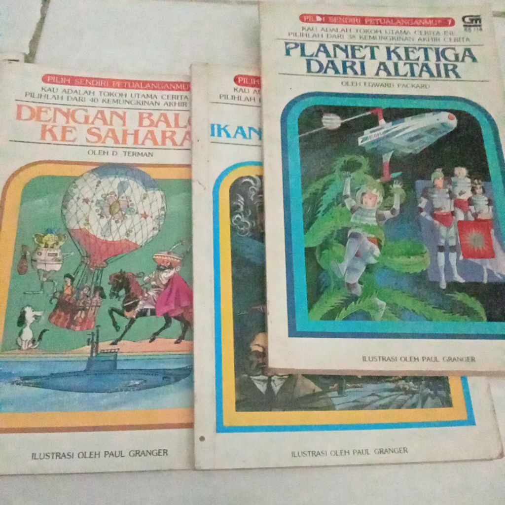 novel pilih sendiri petualangan mu