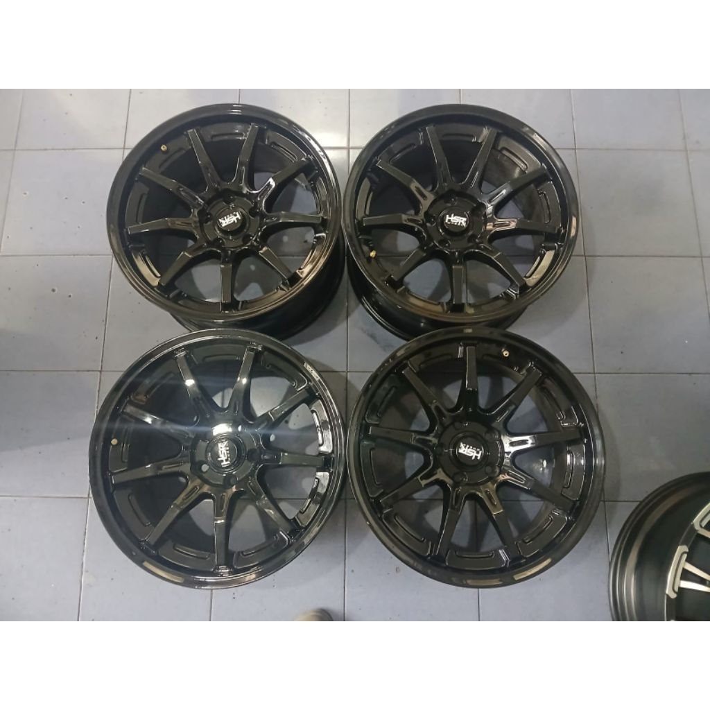 Velg Racing Second HSR PONELO Ring 18 Lebar 9 pcd 5x114,3 Et22 Inova Reborn Zenix Ventur