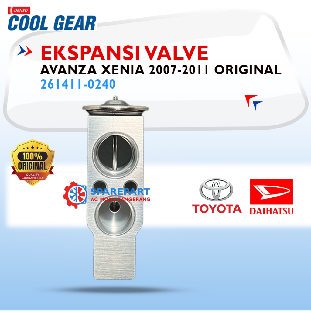 Expansion Valve Avanza XENIA 2007-2011 Original Denso Cool Gear DI261411-0240