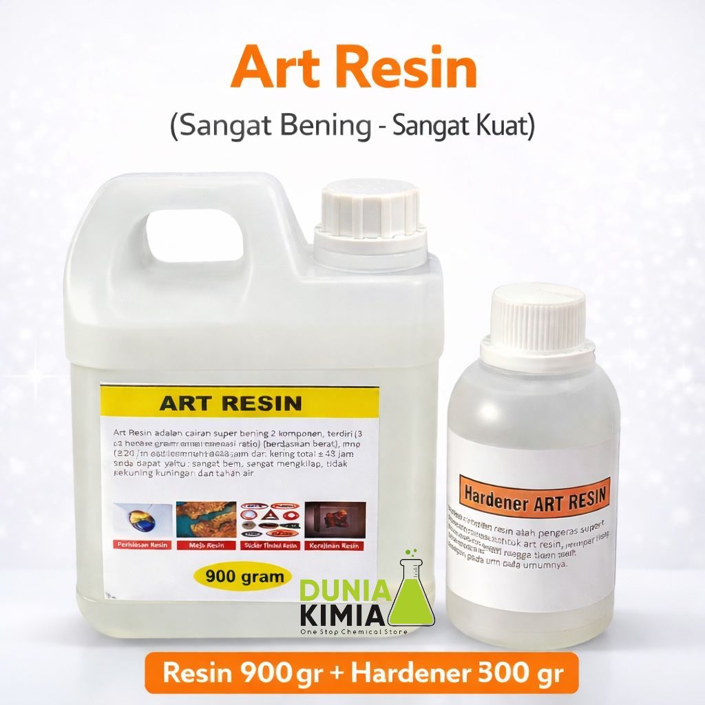 Epoxy Resin Bening - Art Resin - Super Bening - Resin Lycal 1011 - 1,2kg
