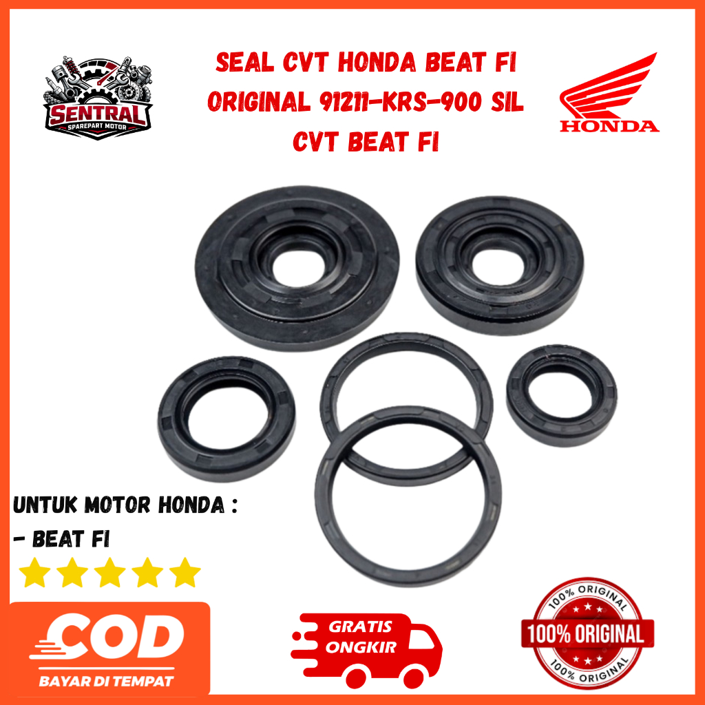 Seal CVT Honda Beat FI Original 91211-KRS-900 Sil CVT Beat FI