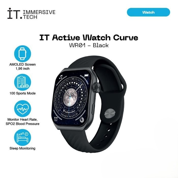 IT Active Watch Curve WR01 - Black