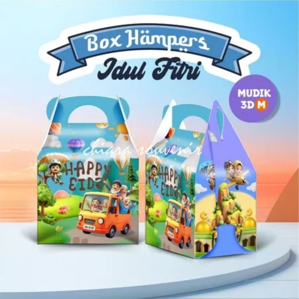 Box Idul Fitri Gable M Duplex 310 grm