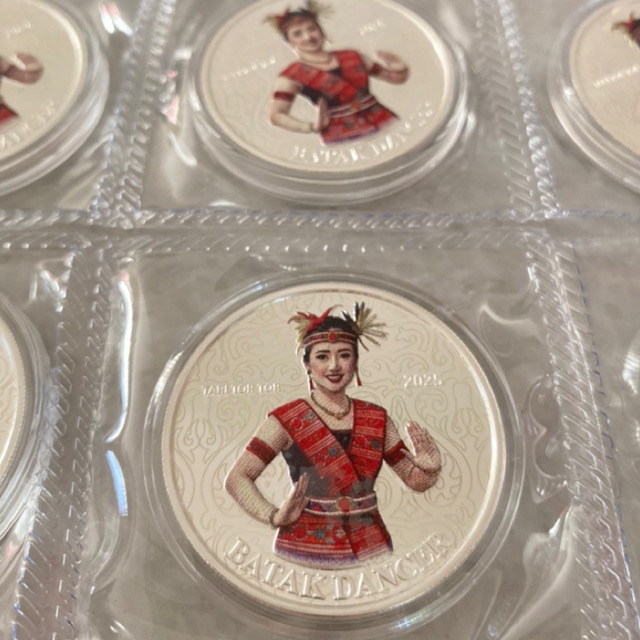 READY KOIN PERAK MURNI 30 gr - PENARI INDONESIA by MINT INDONESIA