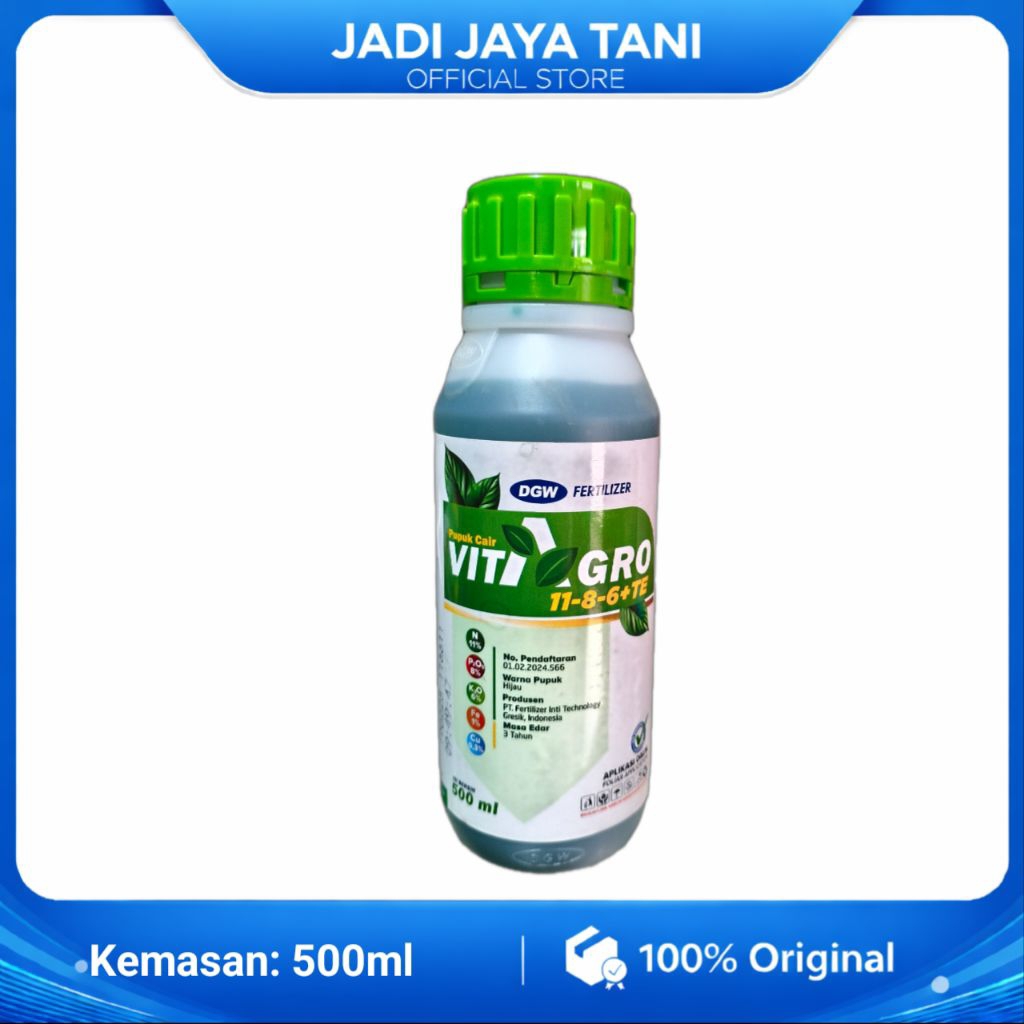 Pupuk Cair DGW Vitagro 10+8+6+TE - Pupuk cair NPK DGW