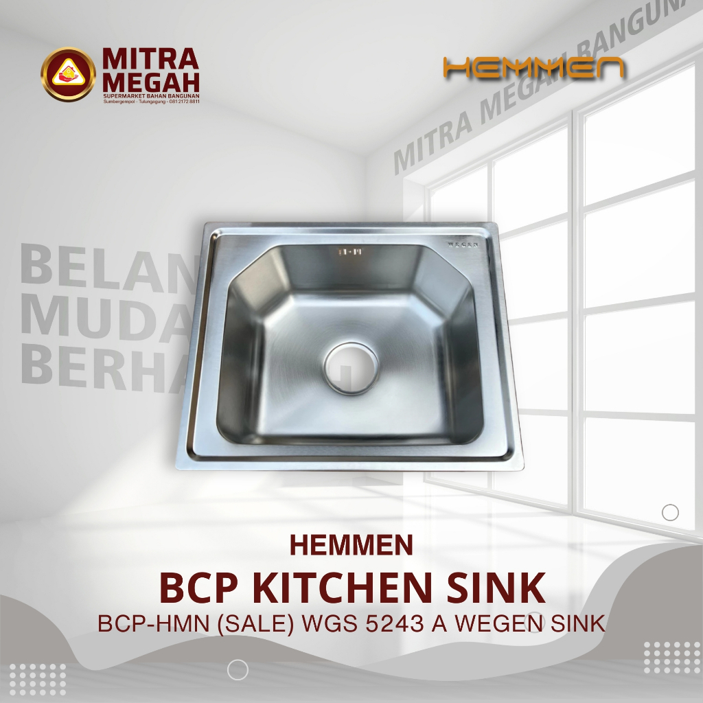 BCP-HMN (SALE) WGS 5243 A WEGEN SINK