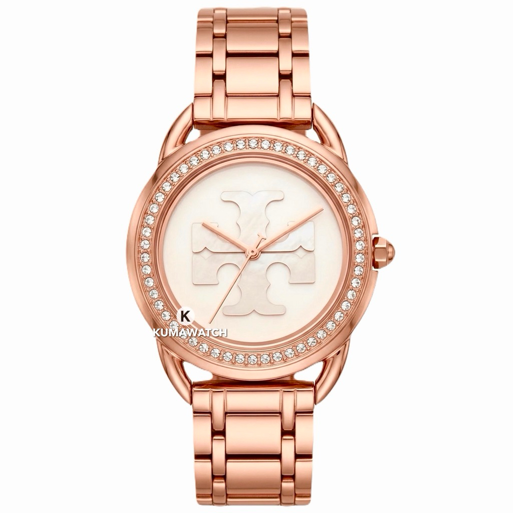 Jam Tangan Wanita Tory Burch Miller Signature Logo