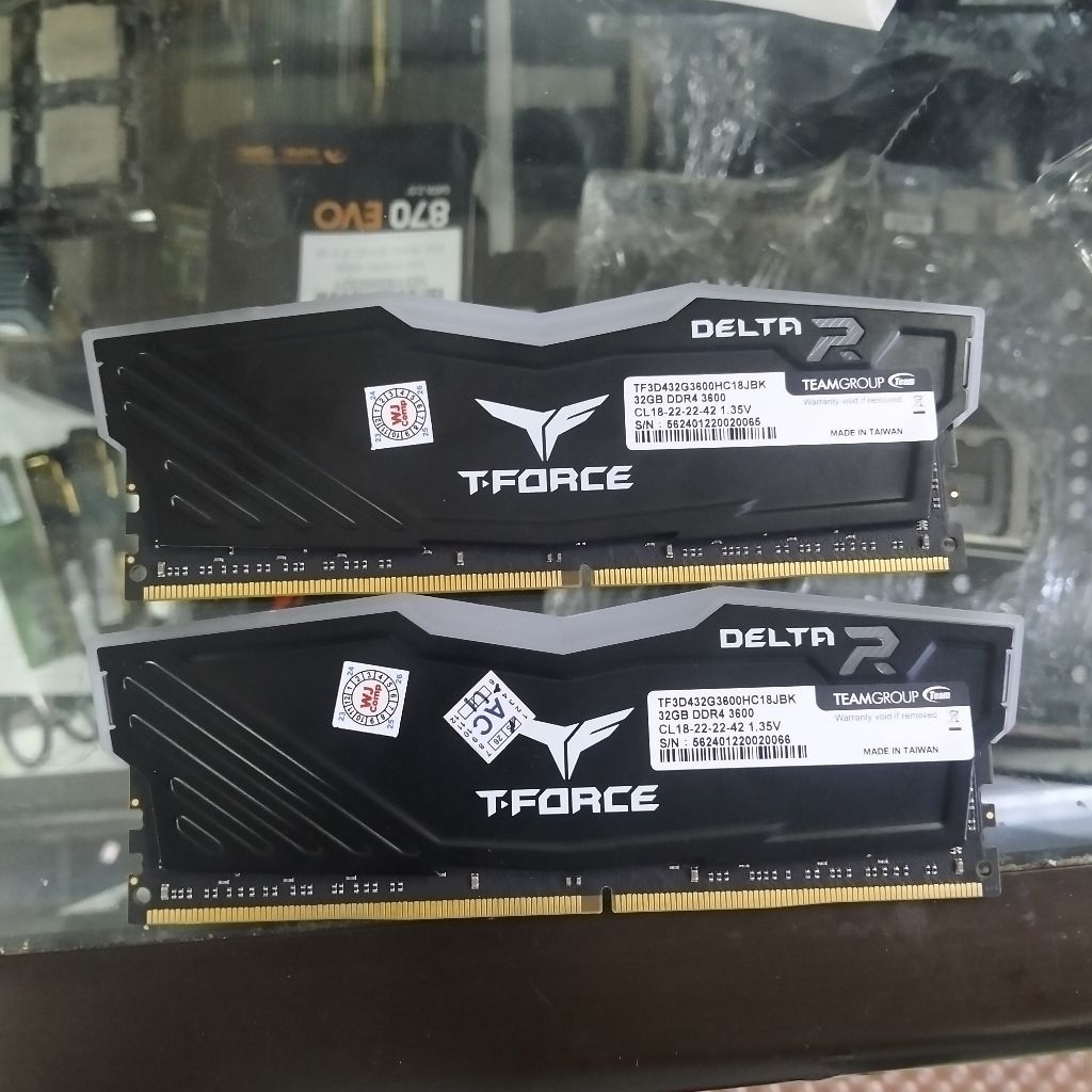 Ram Team Group T-Force Delta 64GB×2 DDR4 3600Mhz