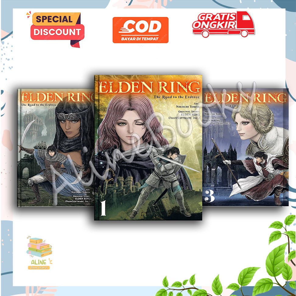 Komik Manga: Elden Ring: The Road to the Erdtree - AlineBooks