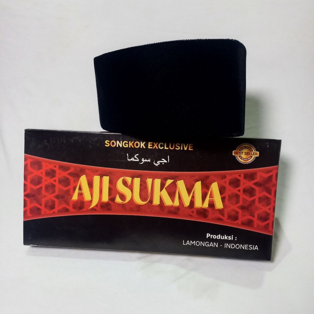 Peci Hitam Polos Aji Sukma Best Seller – Nyaman & Elegan