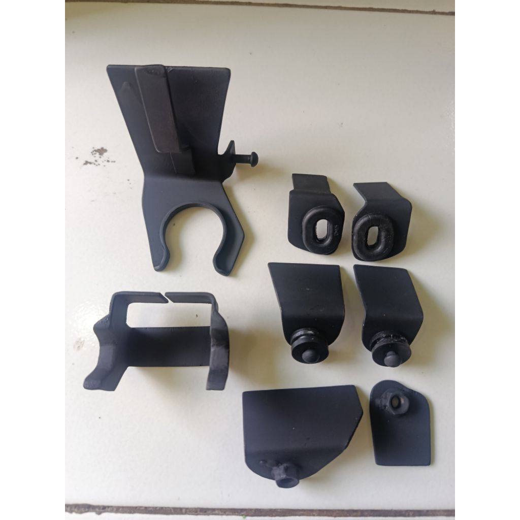 Braket dudukan dop aki,dudukan oli samping dan dudukan baud filter rxking rxs up king