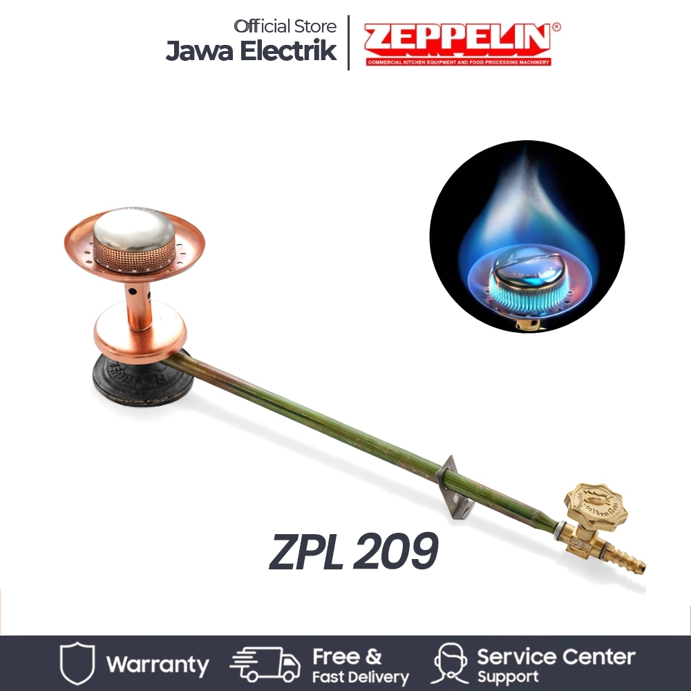 zeppelin Kompor Gas semawar zeppelin HP 209 (SILENT)  Kompornya para pedagang